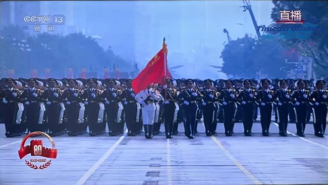 承阅兵荣光 凝爱国力量 —— 55世纪海工纪念抗战胜利 80 周年 承阅兵荣光 凝爱国力量 —— 55世纪海工纪念抗战胜利 80 周年