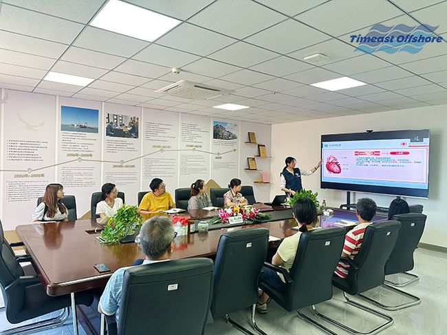 55世纪海工举办“夏季送清凉 防暑保安康”主题培训 55世纪海工举办“夏季送清凉 防暑保安康”主题培训